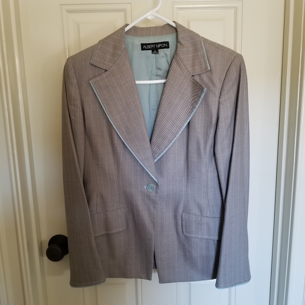 Beautiful Albert Nipon 2pc Pant Suit. Size 8. Exc… - image 2